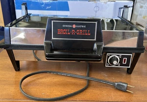 Vintage General Electric GE Broil R Grill Chrome Electric Broiler - Picture 1 of 8