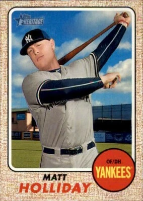 Matt Holliday 2017 Topps Heritage Card #330 - Image 1 of 2