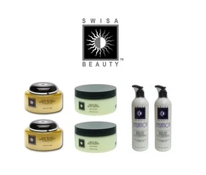 Swisa Beauty 2 mantequillas + 2 tratamientos de sal mineral + 2 lociones para el cuidado intensivo de los pies - Imagen 1 de 1