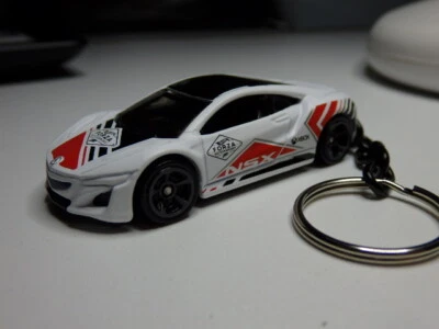 Hot Wheels 2017 Forza XBox Honda Acura NSX Race Car with a Keychain Keyring - Image 1 of 2