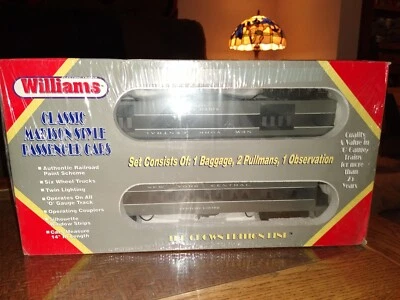 Williams O  "NYC 4 Car 60's Madison Passenger Set" # M1012 IN SEALED BOX - Image 1 of 4