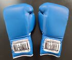Campeon Boxing Gloves - Professional Grade Genuine Leather Mexico - Blue