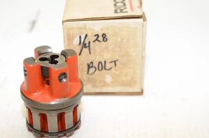 Ridgid Manual Threading/Pipe and Bolt Die Heads Complete W/Dies - 1/4-28 NC - Picture 1 of 2