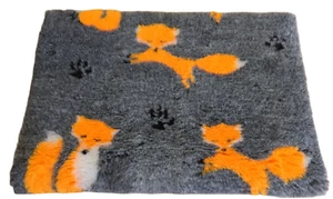 NEW HEAVIER WEIGHT ! VET BED / VETBEDDING Grey Fox PREMIUM - Picture 1 of 2