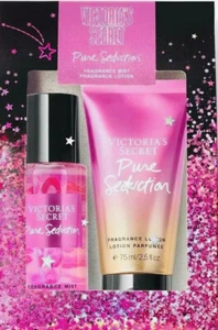 VICTORIA'S SECRET PURE SEDUCTION TRAVEL SIZE LOTION MIST 2 PIECE GIFT SET - Picture 1 of 4