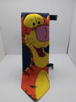 Disney Tigger the Tiger Winnie the Pooh Corbata Azul Marino Ropa Exquisita Foto 1 de 2