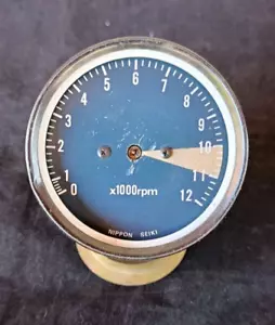 HONDA 400 FOUR CONTAGIRI 12.000 NIPPON SEIKI REVCOUNTER ORIGINALE PER RICAMBI - Imagen 1 de 8