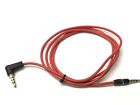 Rot Aux Audio Kabel 3,5Mm Für Marshall Woburn Bluetooth Lautsprecher Schwarz