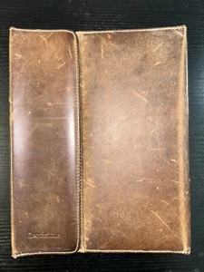 Brookstone Brown Leather Case For Ipad - Picture 1 of 4