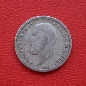 50 Bani Romania 1910 vf / Carol I / Silver / KM#41 - Picture 1 of 2