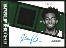 2015-16 Panini Gala Silver Screen Autographs #10 Jabari Parker /35