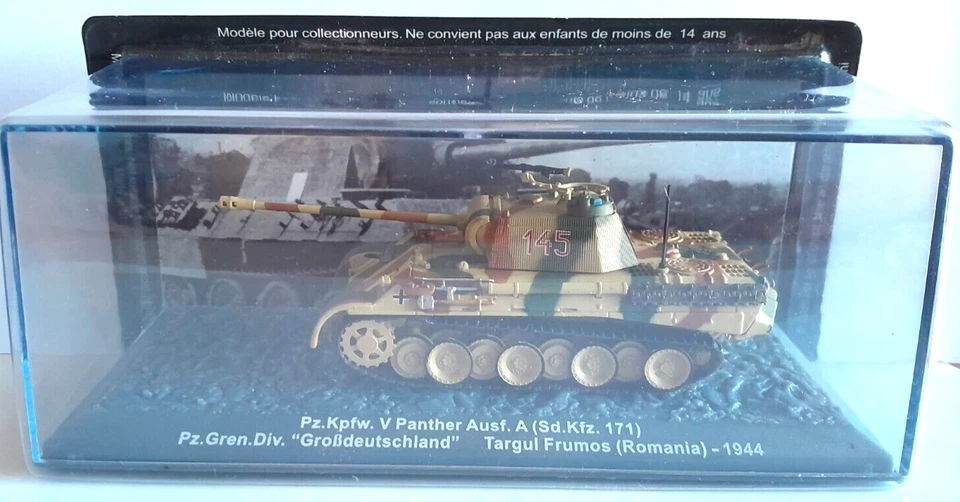 z2) Die Cast Tank  Pz.Kpfw. V Panther - Targul Frumos (Romania) 1944 -scala 1/72 - Immagine 1 di 1