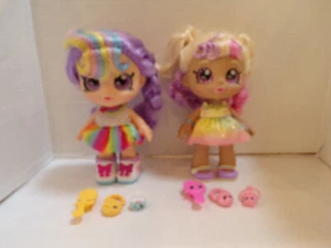 Shopkins~10" Bambole~Rainbow Kate~Snack Time & Mystabella~Fun Time Friends - Foto 1 di 14
