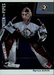 2002-03 Between the Pipes Hockey #15 Martin Biron