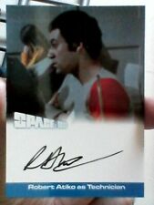 Robert Atiko - Space 1999 series 3 Autograph Card Unstoppable. S3-RA2.