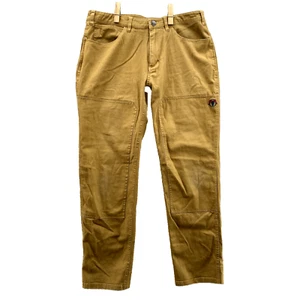 BlackOvis Hunting Pants Men's 34x29* Brown 3D Field Canvas Double Knee Workwear - Picture 1 of 15