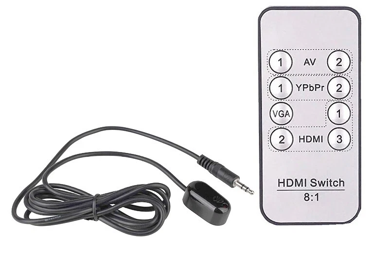 IR Remote And IR Sensor Dongle Cable For HDV6M001 Model - Image 1 of 1