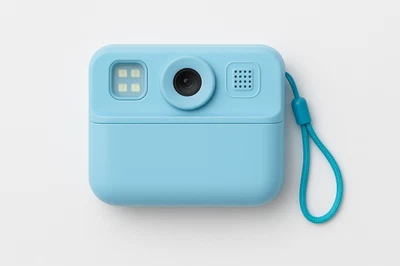 Appareil Photo Enfant Photo Instantané 2.0"Écran avec Papier d'impression selfie - Image 1 of 4