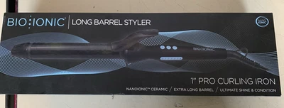 Bio Ionic 1" Pro Curling Iron - Black - Image 1 of 4