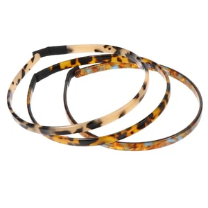 Diademas finas de acetato 3 piezas diademas para peinar aros para el cabello diadema - Imagen 1 de 12