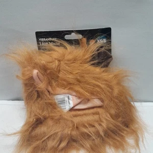 Neu Lebendiges Leben Halloween Löwenmähne Kostüm für Hunde & Katzen XS/S - Bild 1 von 3