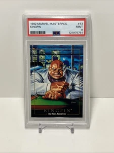 Sky Box, 1992 Marvel Masterpieces, #43, Kingpin, PSA 9 - Picture 1 of 2