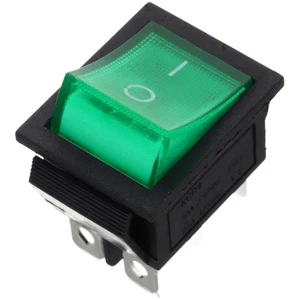 Rocker Switch 6 Pin 2 Positions Light On Off Button Boat Toggle Light Rocker - Picture 1 of 12