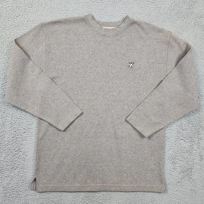 Vintage Big Dogs Sweater Mens Large Beige Crewneck Sweatshirt Long Sleeve - Image 1 of 4