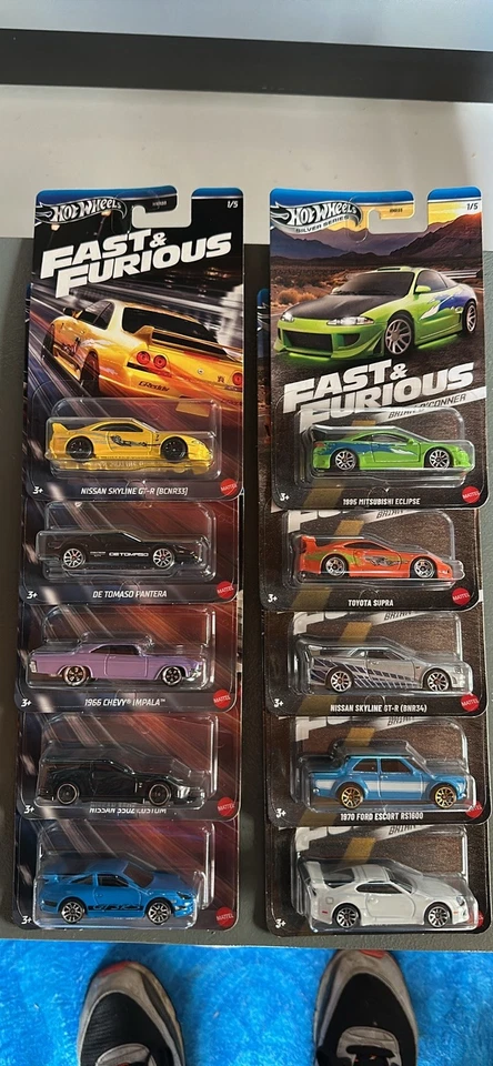 Fast And Furious complete sets x2  - Image 1 of 1