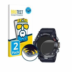 2x Protector Full-Cover do Casio G-Shock Mudmaster GG-B100-1AER Zakrzywiony ekran - Zdjęcie 1 z 8