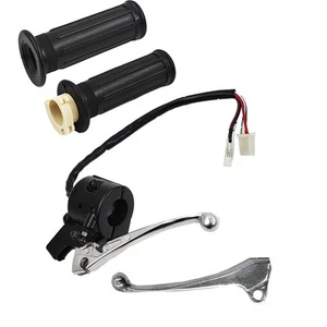 Brake Throttle Housing Handle Lever Assembly LH/RH For Yamaha PW50 Y-Zinger - Foto 1 di 12