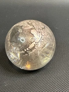 Kleine Glaskugel Briefbeschwerer Metallfolie enthalten Blase 2" - Bild 1 von 6