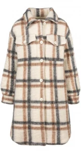 -50% ELSY Wollmantel Gr. 188/18Y~NEW~Camel/off white~NP 179,90 € - Picture 1 of 2
