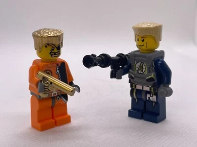 Lego Agents Agent Swipe agt021 & Gold Tooth agt007 8630 8967 - Image 1 of 4