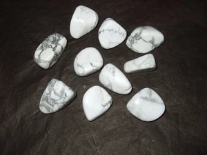 - Minerali Burattati Cristalloterapia - HOWLITE lotto 10 pz(A) - Picture 1 of 1