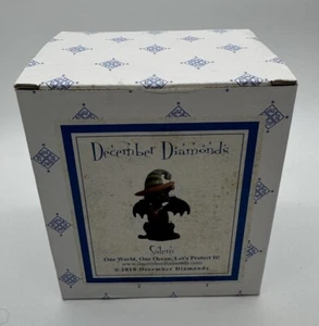 December Diamonds “Salem” Black Cat w/ Bat Wings Ornament 2010 ~ Ultra Rare HTF - Picture 1 of 17