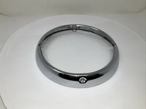 Harley Davidson Headlamp Trim Ring Chrome 7 inch 69733-05 Multi Fit - Picture 1 of 12