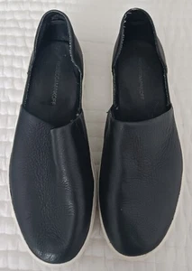Rebecca Minkoff Nana Black Leather SlipOn Sneakers Women's Size 9.5 In Exc. cond - Picture 1 of 6