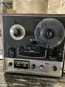 Vintage Pioneer Automatic Reverse Reel To Reel Stereo Desk T-6600 - Picture 1 of 2