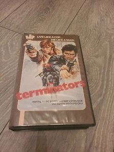 THE TERMINATORS VFP PRE CERT ITALIAN CRIME BIG BOX EX RENTAL LIVE LIKE A COP  - Bild 1 von 4