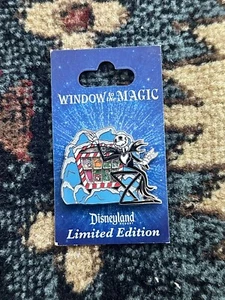 DISNEY PIN WINDOW TO THE MAGIC JACK SKELLINGTON NIGHTMARE BEFORE CHRISTMAS LE - Picture 1 of 2