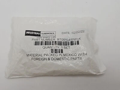 RT06104SNH-K Circular connector plug for cable 4PIN female crimp IP67 /T2UK - Image 1 of 3