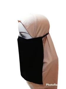 Telas de Calidad Elásticas Medio Niqab Velo Burka Suave y Cómodo - Imagen 1 de 12