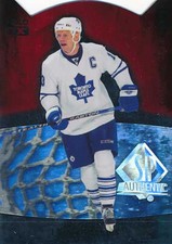 2007-08 SP Authentic HOLO FX DIE-CUT #22 MATS SUNDIN - Toronto Maple Leafs