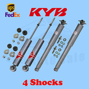 KYB Front Rear Shocks GAS-A-JUST for CHEVROLET Chevelle 1973-77 Kit 4