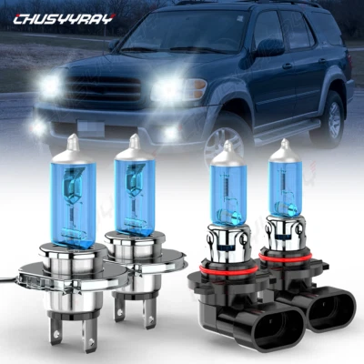 Para Subaru Forester 1998-2002 4x Halógeno Faro Niebla Bombillas Combo Kit 5K Foto 1 de 4