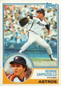 1983 Topps Baseball #422 - George Cappuzzello - Houston Astros   83-1696 - Picture 1 of 2