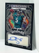 2022 Obsidian - Donovan McNabb Auto /100 - Galaxy Ink - Eagles - No. GI-DMC