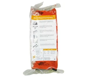 Blizzard Survival Bag Orange PerSys Medical Mil Spec Space Age Survival Shelter - Picture 1 of 4