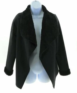 Madison & Lola Womens Black Sweater Jacket Size Large - Picture 1 of 12